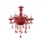 Lampadario in vetro soffiato Casanova