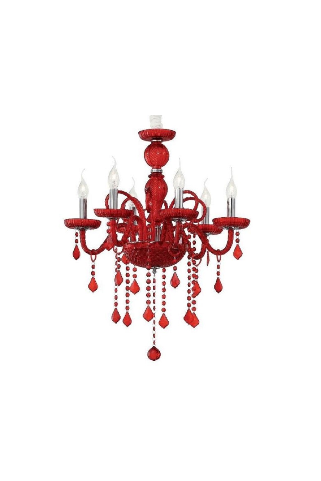 Lampadario in vetro soffiato Casanova Lampadario in vetro soffiato Casanova
