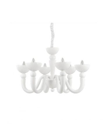 Lampadario bianco Ducissa