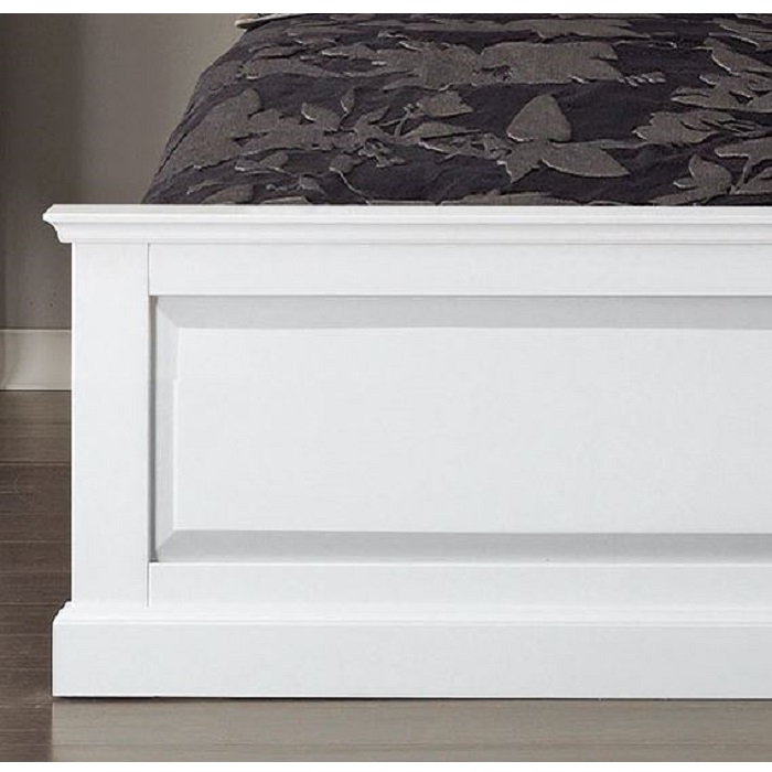 Letto shabby matrimoniale Jennifer zoom pediera Letto shabby matrimoniale Jennifer zoom pediera
