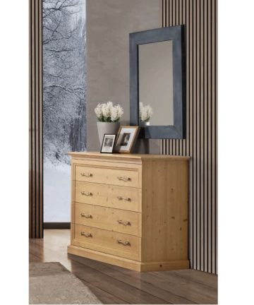 Comò in legno di abete Fir