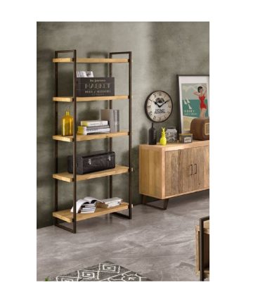 Libreria in legno di abete Timber 80