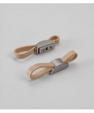 fiocco pelle beige